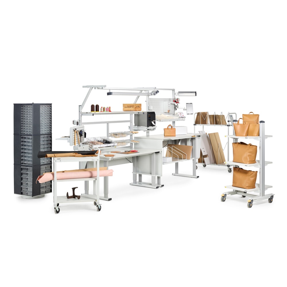 N° de l'image du produit 3 : Colonne pivotante pour systèmes de rangement pour petites pièces Premium