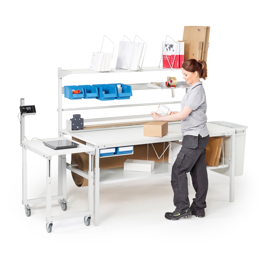 N° de l'image du produit 3 : Conteneur à déchets TRESTON PRMB avec supports en acier, 60 l, HxlxP 585 x 280 x 530 mm