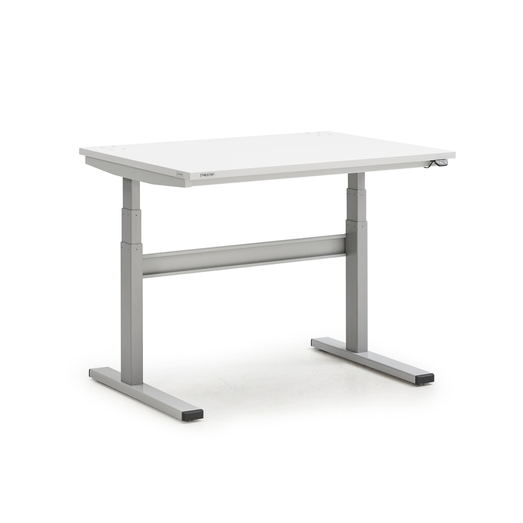 Table de travail TRESTON TED, réglage électrique de la hauteur, HxlxP 630-1 270 x 1 100 x 800 mm Illustration du produit: Table de travail TRESTON TED, réglage électrique de la hauteur, HxlxP 630-1 270 x 1 100 x 800 mm