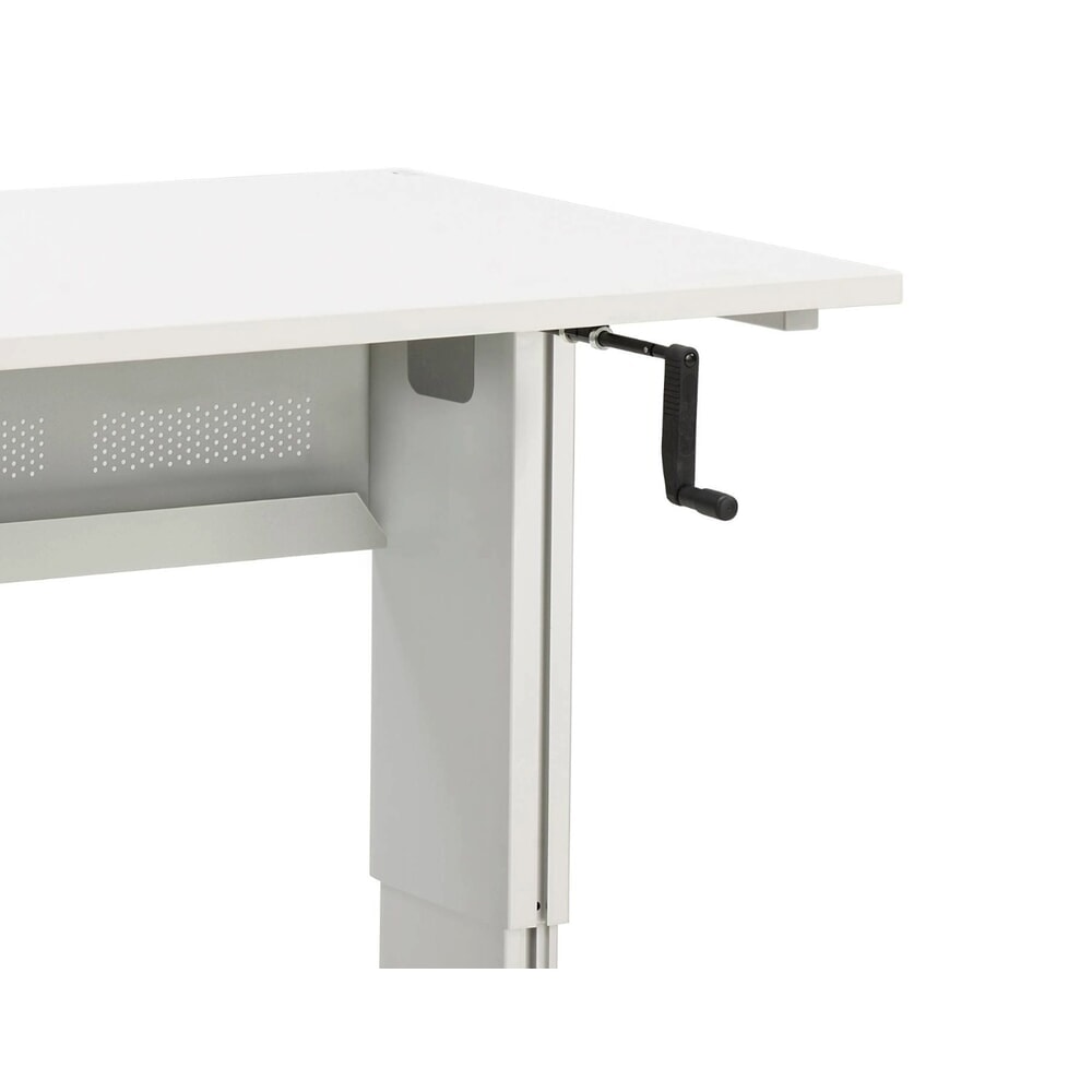 N° de l'image du produit 5 : Table de travail TRESTON, type WB, réglable en hauteur, manivelle, L x P 1 073 x 800 mm