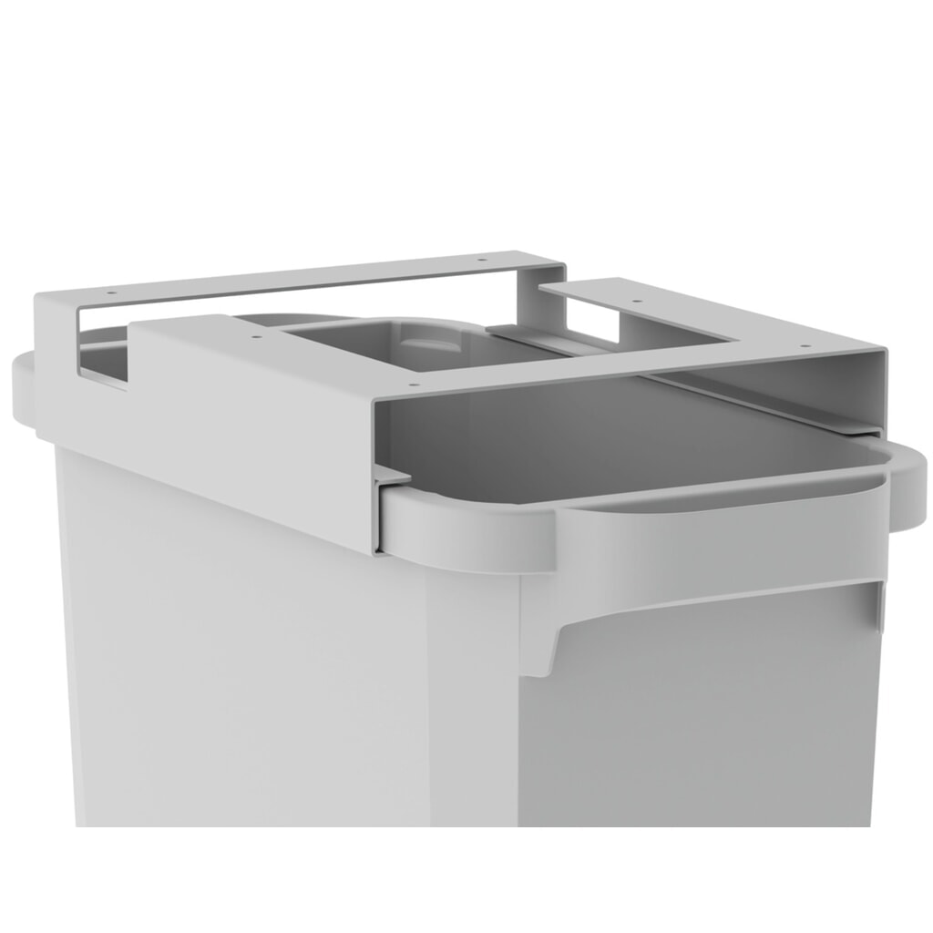 Conteneur à déchets TRESTON PRMB avec supports en acier, 60 l, HxlxP 650 x 286 x 570 mm, extensible N° de l'image du produit 4 : Conteneur à déchets TRESTON PRMB avec supports en acier, 60 l, HxlxP 650 x 286 x 570 mm, extensible
