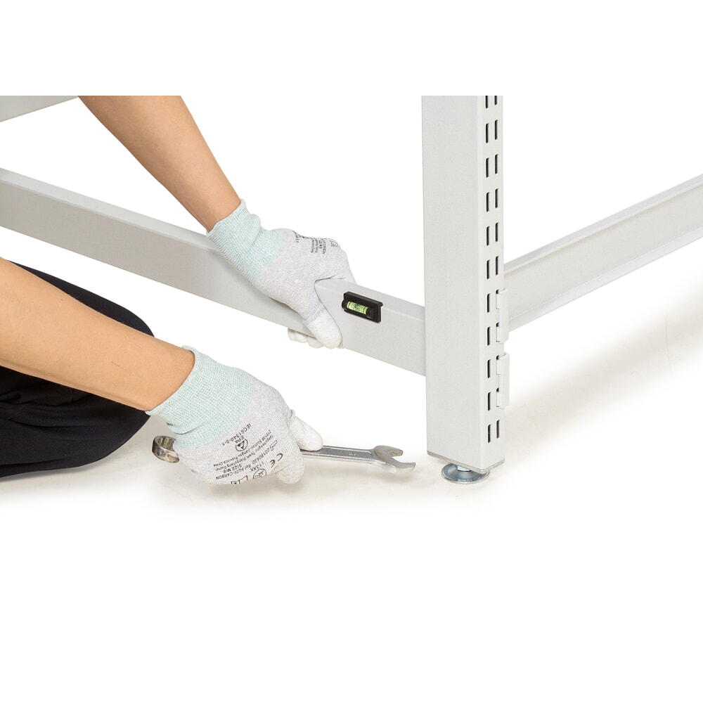 N° de l'image du produit 3 : Rallonge arrière pour rayonnage de mise à disposition FIFO de TRESTON , ESD, HxlxP 1.860 x 933 x 735 mm
