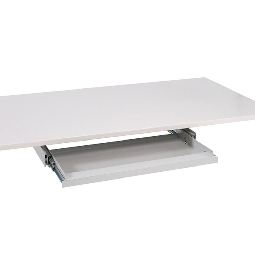 N° de l'image du produit 4 : Tiroir à clavier ESD pour table de travail, l x P 500 x 250 mm
