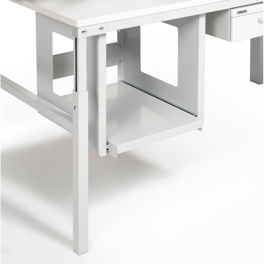 N° de l'image du produit 4 : Tablette en acier extensible TRESTON pour imprimante, HxlxP 506 x 500 x 535 mm