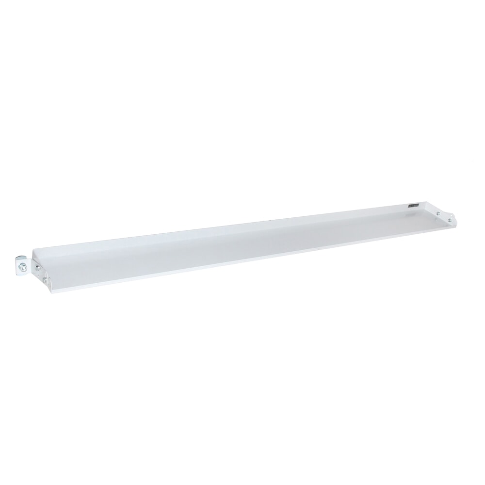 N° de l'image du produit 4 : Tablette de rangement pour casiers de rangement, LxP 1 419 x 145 mm, pour une largeur de table de 1 500 mm