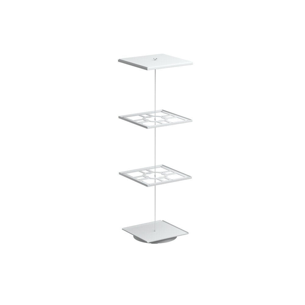 Illustration du produit: Colonne pivotante TRESTON pour 12 rangements pour petites pièces, Hxlx P 1 730 x 500 x 500 mm
