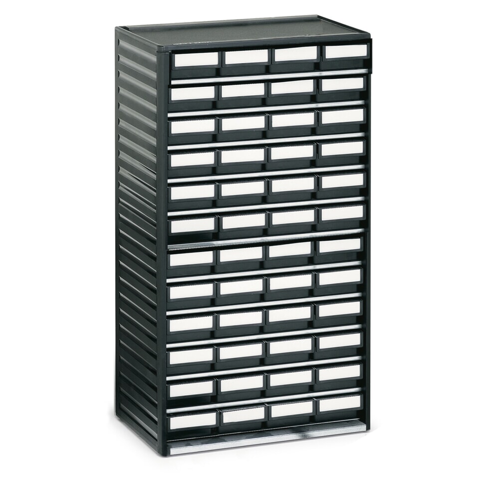 N° de l'image du produit 4 : Colonne pivotante TRESTON pour 12 rangements pour petites pièces, Hxlx P 1 730 x 500 x 500 mm