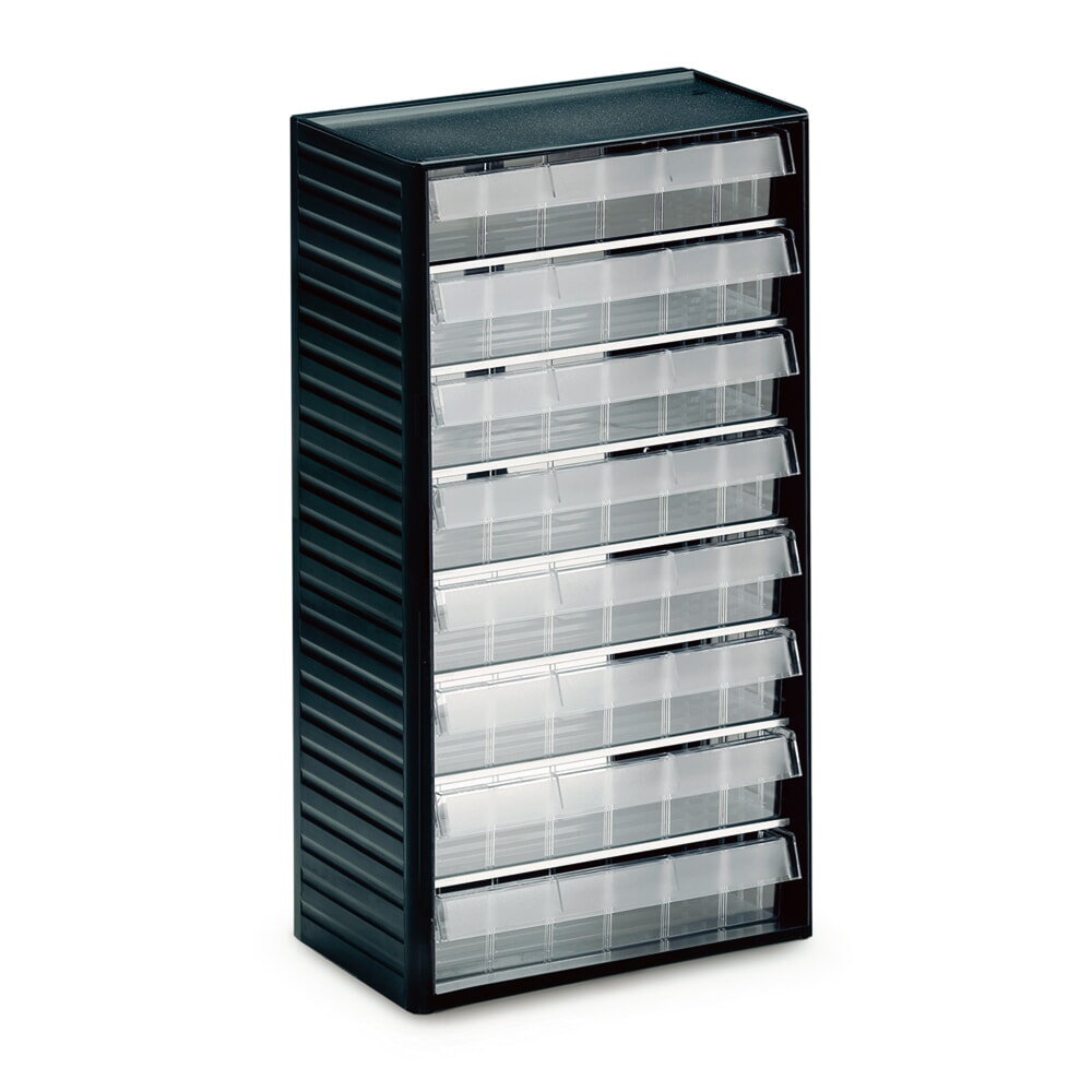 N° de l'image du produit 1 : Système de rangement pour petites pièces Premium, hauteur 550 mm, 8 tiroirs