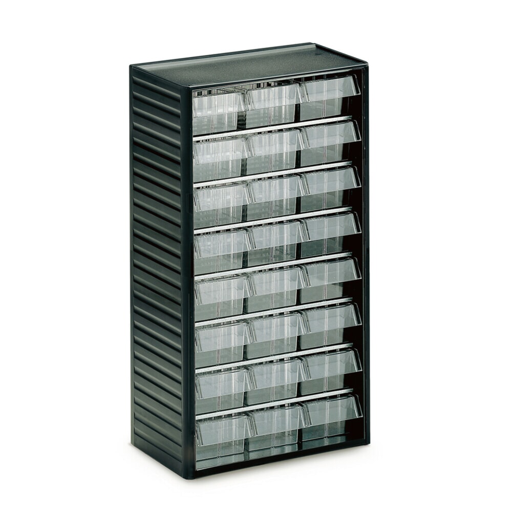 Illustration du produit: Système de rangement pour petites pièces Premium, hauteur 550 mm, 24 tiroirs, largeur 92 mm