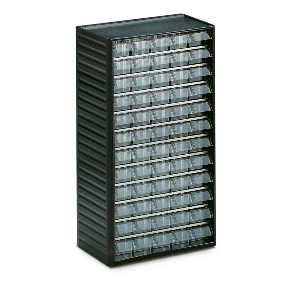 Illustration du produit: Système de rangement pour petites pièces Premium, hauteur 550 mm, 60 tiroirs