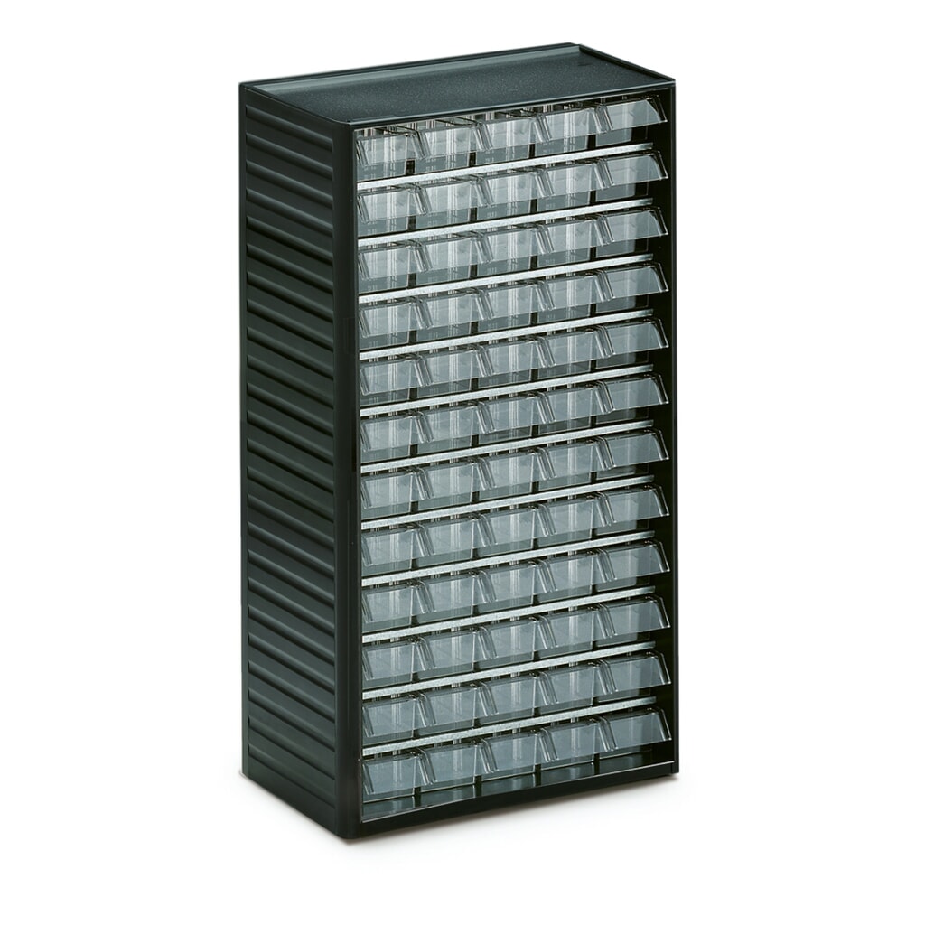 Système de rangement pour petites pièces Premium, hauteur 550 mm, 60 tiroirs Illustration du produit: Système de rangement pour petites pièces Premium, hauteur 550 mm, 60 tiroirs