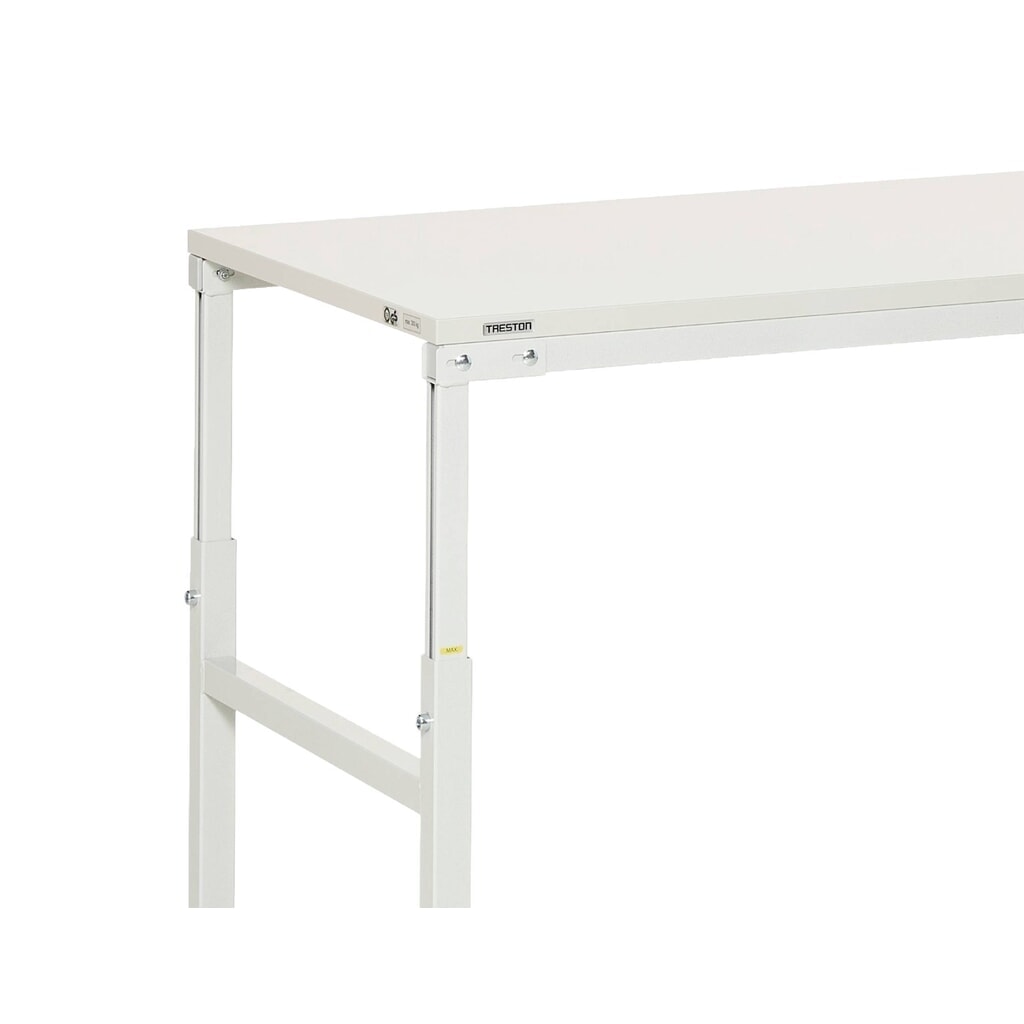 TRESTON Table de travail, table de base réglable en hauteur, capacité de charge 150 kg, lxP 1 000 x 500 mm N° de l'image du produit 5 : TRESTON Table de travail, table de base réglable en hauteur, capacité de charge 150 kg, lxP 1 000 x 500 mm