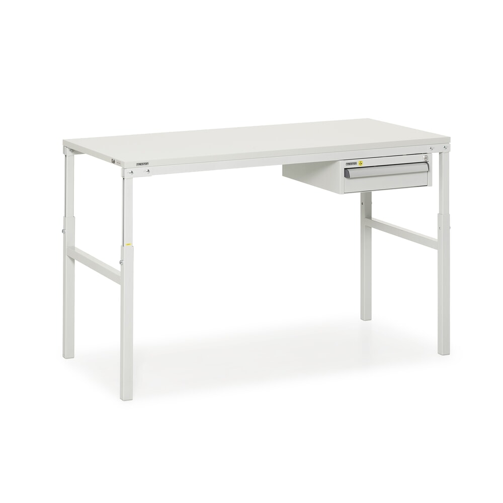N° de l'image du produit 7 : TRESTON Table de travail, table de base réglable en hauteur, capacité de charge 300 kg, lxP 1 500 x 700 mm