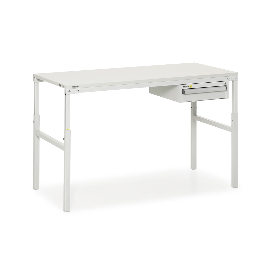TRESTON Table de travail, table de base réglable en hauteur, capacité de charge 300 kg, lxP 1 800 x 700 mm N° de l'image du produit 7 : TRESTON Table de travail, table de base réglable en hauteur, capacité de charge 300 kg, lxP 1 800 x 700 mm