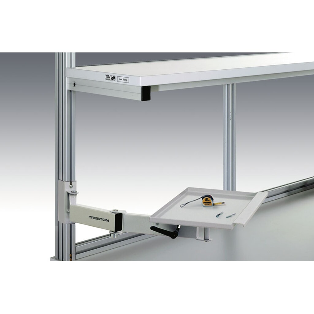 Bras pivotant AKV pour table de travail TRESTON WB, ESD, lxP 460 x 210 mm N° de l'image du produit 5 : Bras pivotant AKV pour table de travail TRESTON WB, ESD, lxP 460 x 210 mm