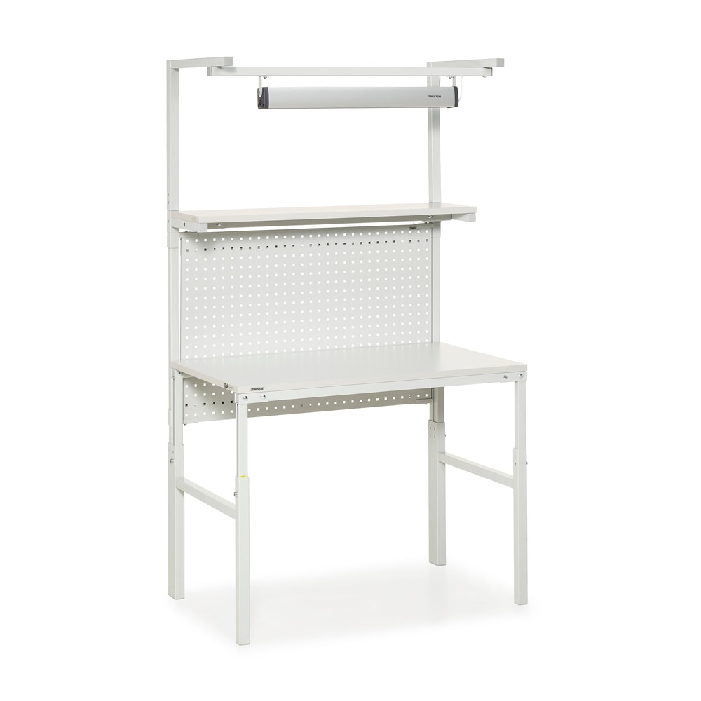 N° de l'image du produit 5 : Panneau perforé pour systèmes de poste de travail ergonomiques, pour largeur 1 200 mm