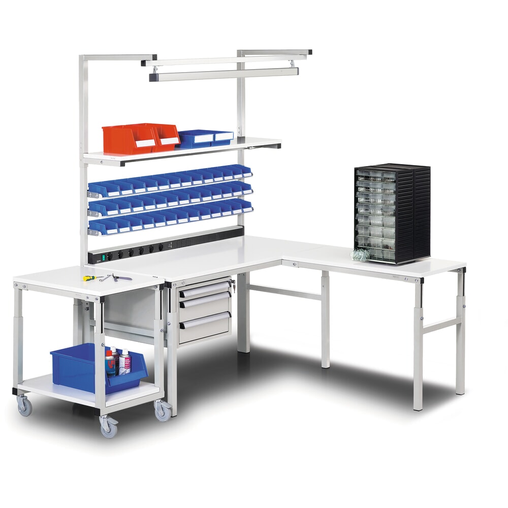 N° de l'image du produit 5 : Système de rangement pour petites pièces Premium, hauteur 550 mm, 60 tiroirs