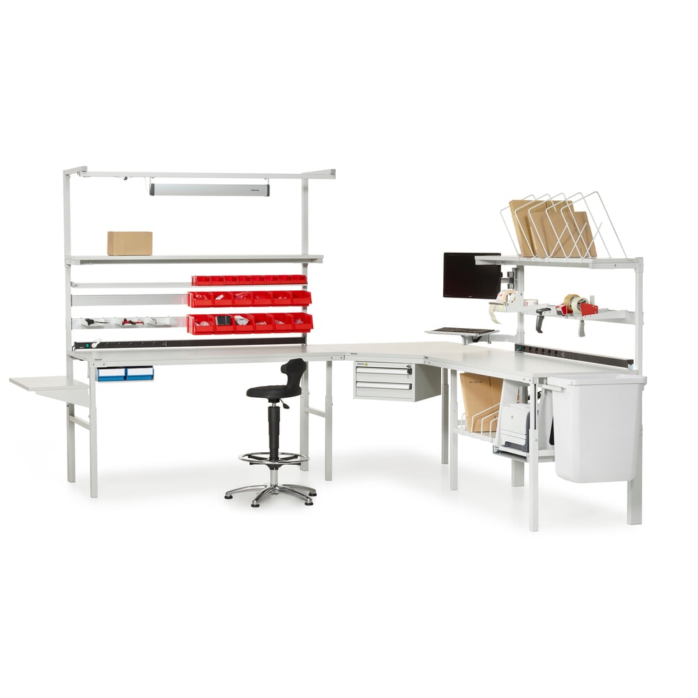 N° de l'image du produit 5 : Conteneur à déchets TRESTON PRMB avec supports en acier, 60 l, HxlxP 585 x 280 x 530 mm