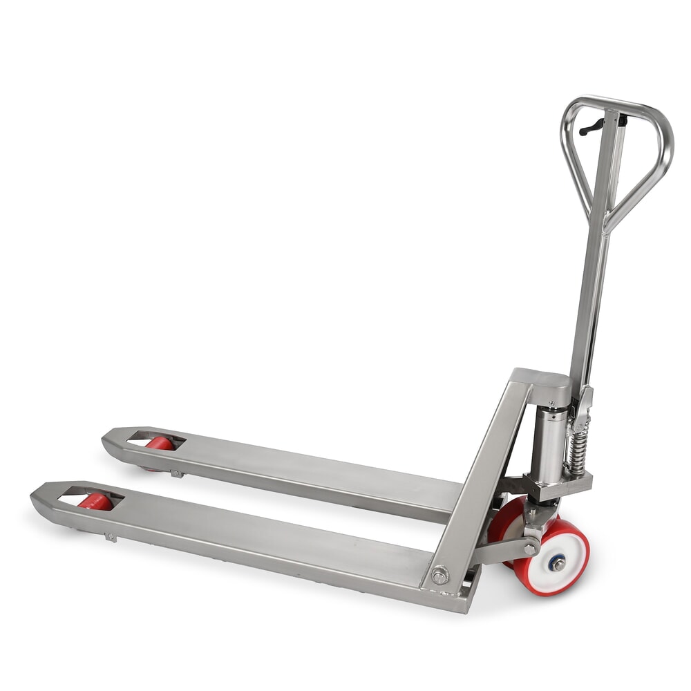 N° de l'image du produit 9 : Transpalette en acier inoxydable Ameise® PTM 2.0 INOX, capacité de charge 2 000 kg, longueur de fourche 1 150 mm, nylon