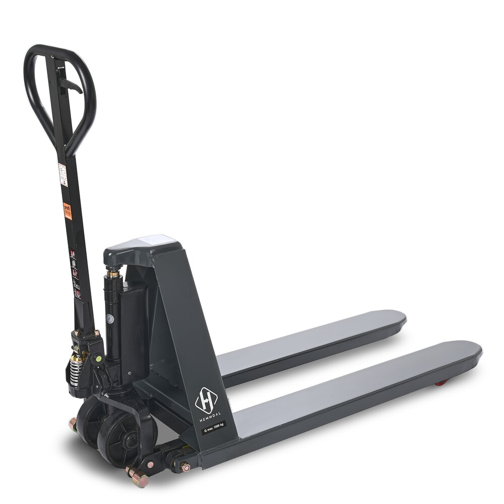 N° de l'image du produit 10 : Transpalette à ciseaux HEMMDAL PTM 1.0 Scissor, capacité de charge 1 000 kg, longueur des fourches 1 150 mm, polyuréthane, galets simples