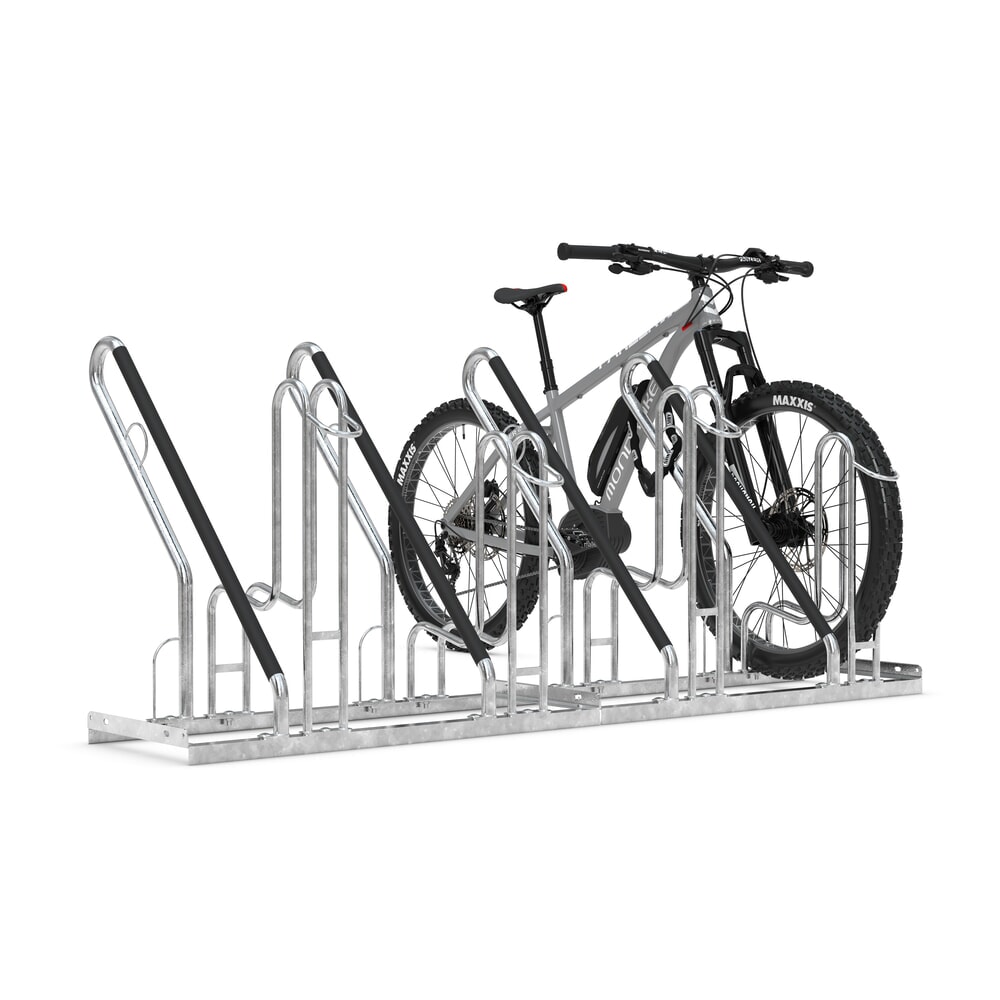 N° de l'image du produit 6 : wsm® abri à vélos Professional Köln, vitrage ESG, éclairage intégré, en kit, pour 6 vélos, H x l x P 2440 mm x 3180 mm x 2165 mm