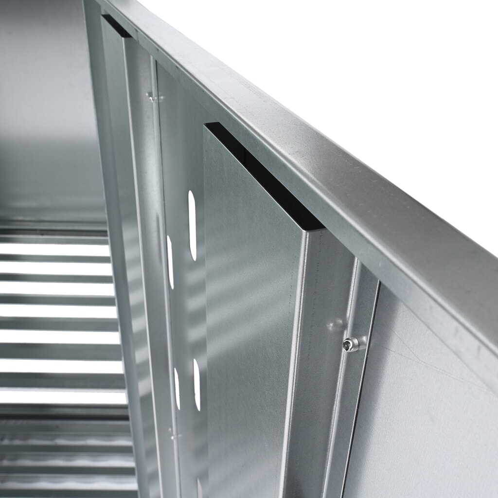 N° de l'image du produit 8 : HEMMDAL armoire pour bouteilles de gaz, H x l x P 1 500 x 840 x 690 mm, 1 porte