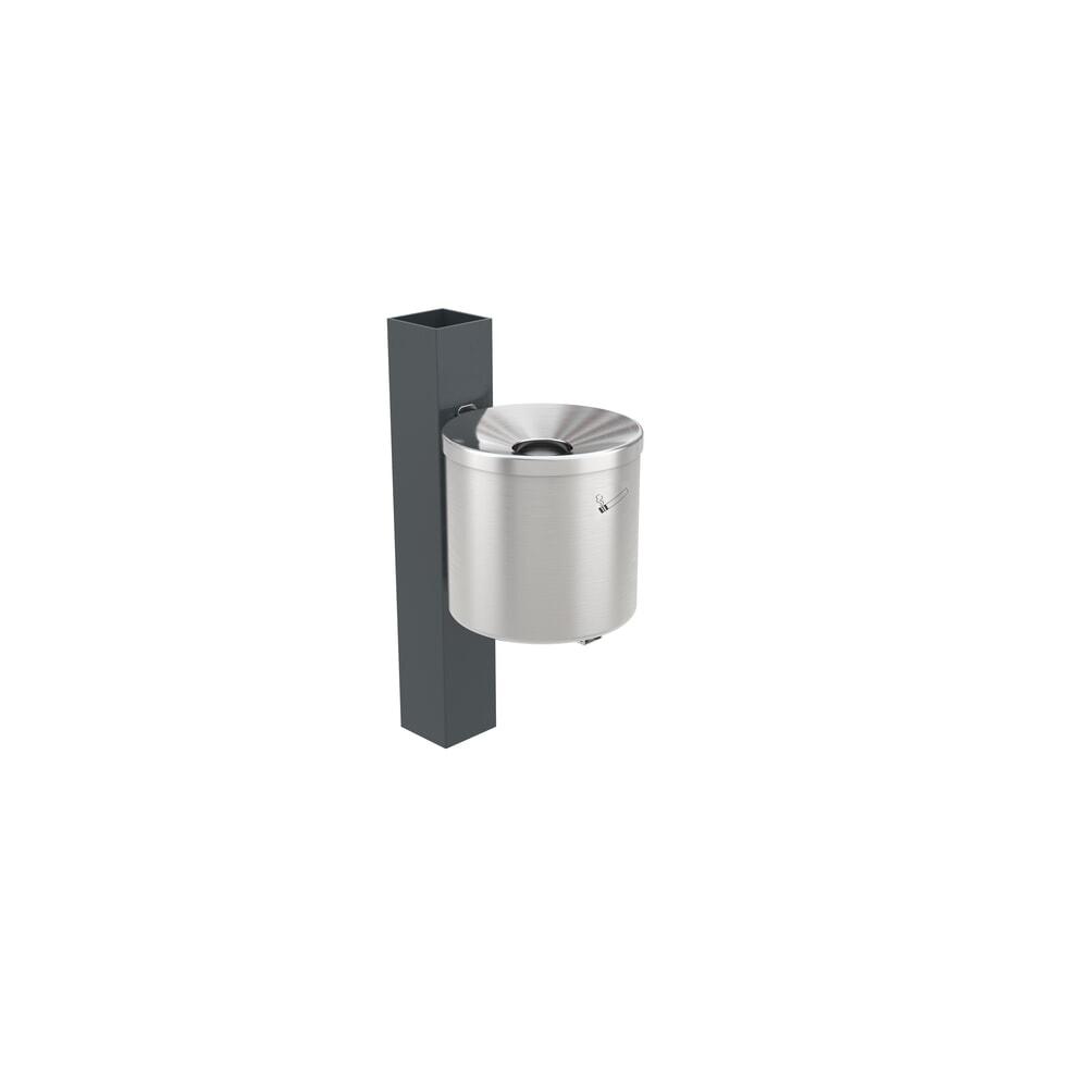 N° de l'image du produit 3 : wsm® abri pour fumeurs Professional Köln, vitrage ESG, éclairage intégré, en kit, H x l x P 2440 mm x 2165 mm x 2165 mm