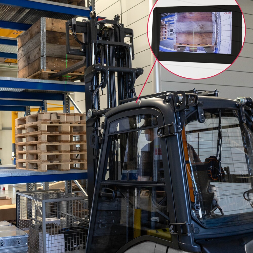 N° de l'image du produit 5 : VETTER® LIZZARD Premium, système de guidage de fourche par laser et caméra, ISO 2A