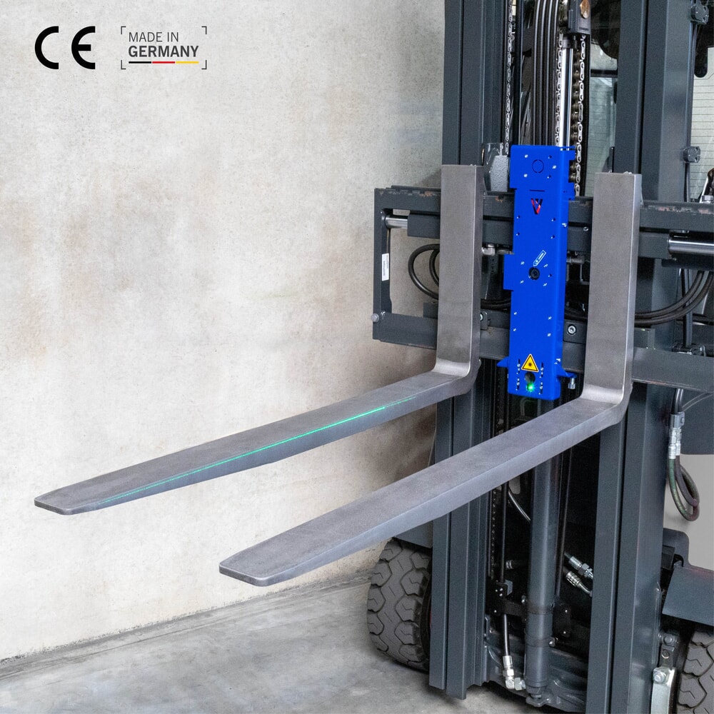 N° de l'image du produit 7 : VETTER® LIZZARD Premium, système de guidage de fourche par laser et caméra, ISO 2A