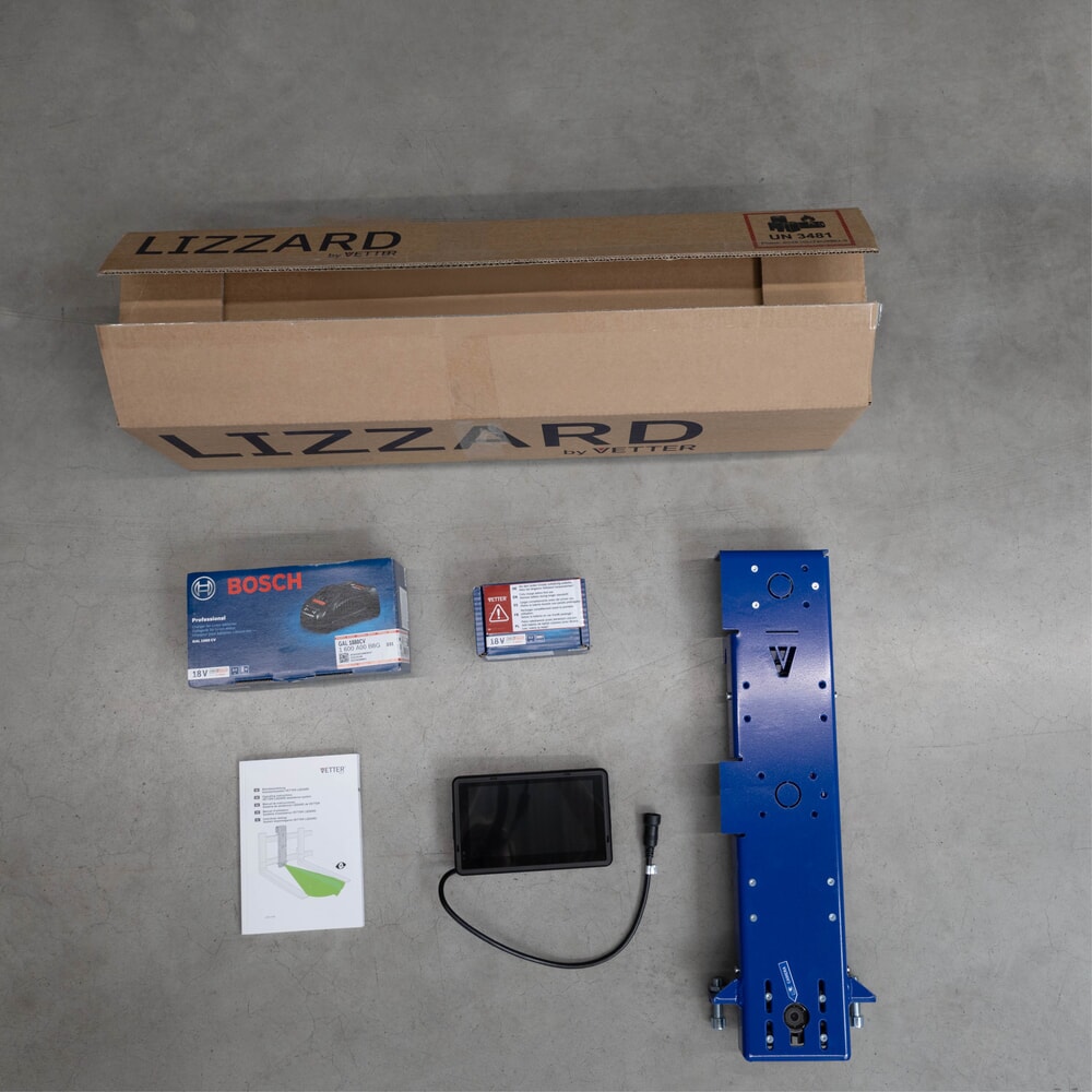 N° de l'image du produit 2 : VETTER® LIZZARD Cam, système de guidage de fourche par caméra, ISO 3A