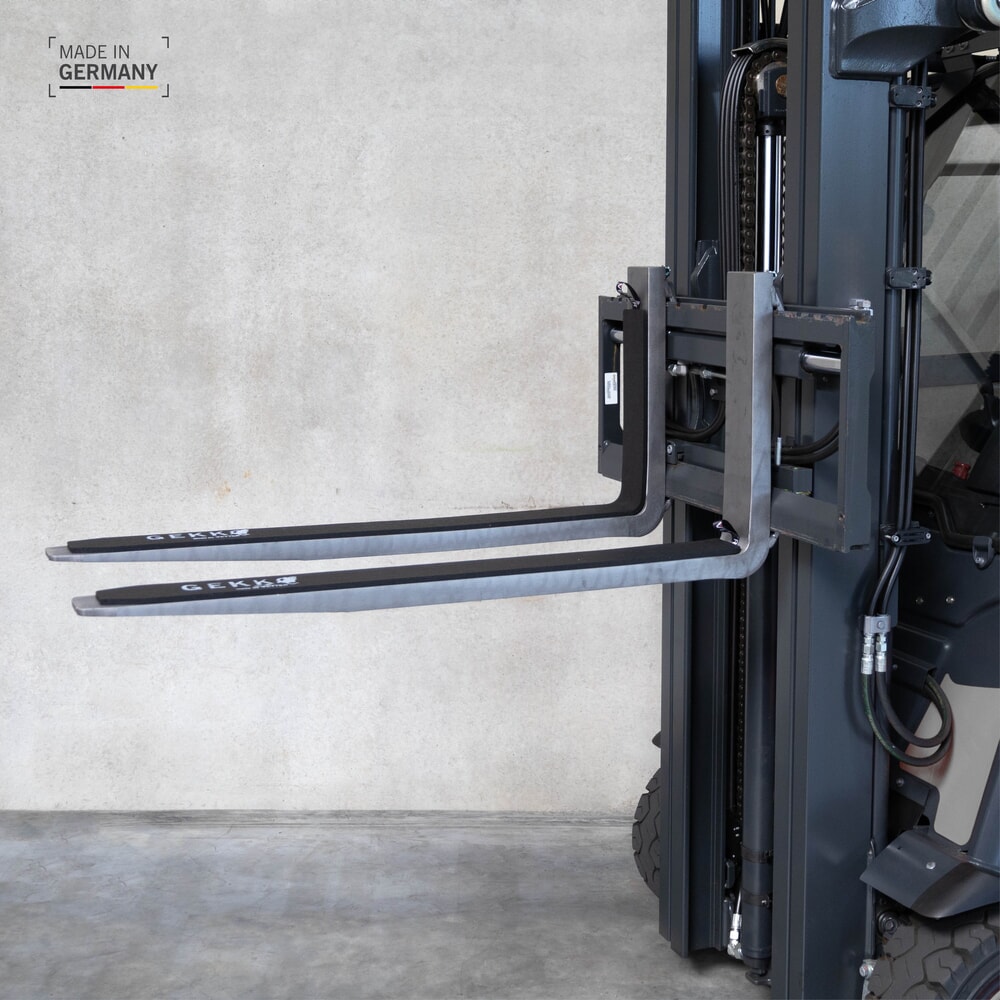 N° de l'image du produit 7 : Support antidérapant magnétique pour fourches VETTER, Lxl 1.550 x 95 mm