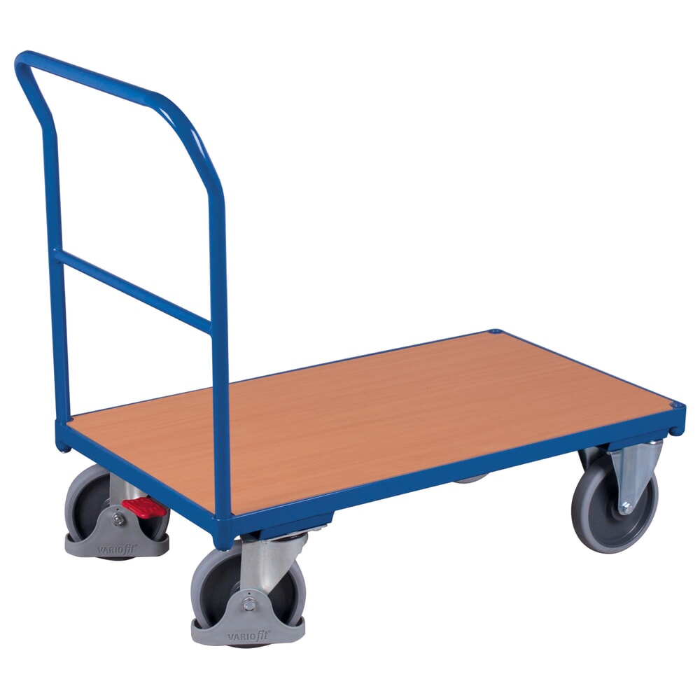 Illustration du produit: Chariot à dossier fixe VARIOfit®, zone de chargement LxP 700 x 1030 mm, capacité de charge 500 kg