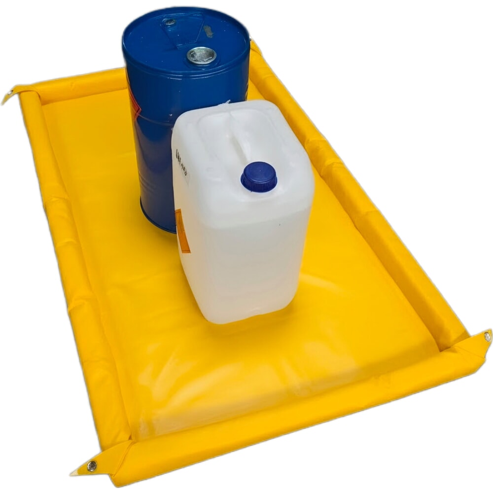 N° de l'image du produit 1 : Bac de rétention Light pliable Steinbock® en PVC, H x l x P 50 x 750 x 1 350 mm, Contenance 38 l