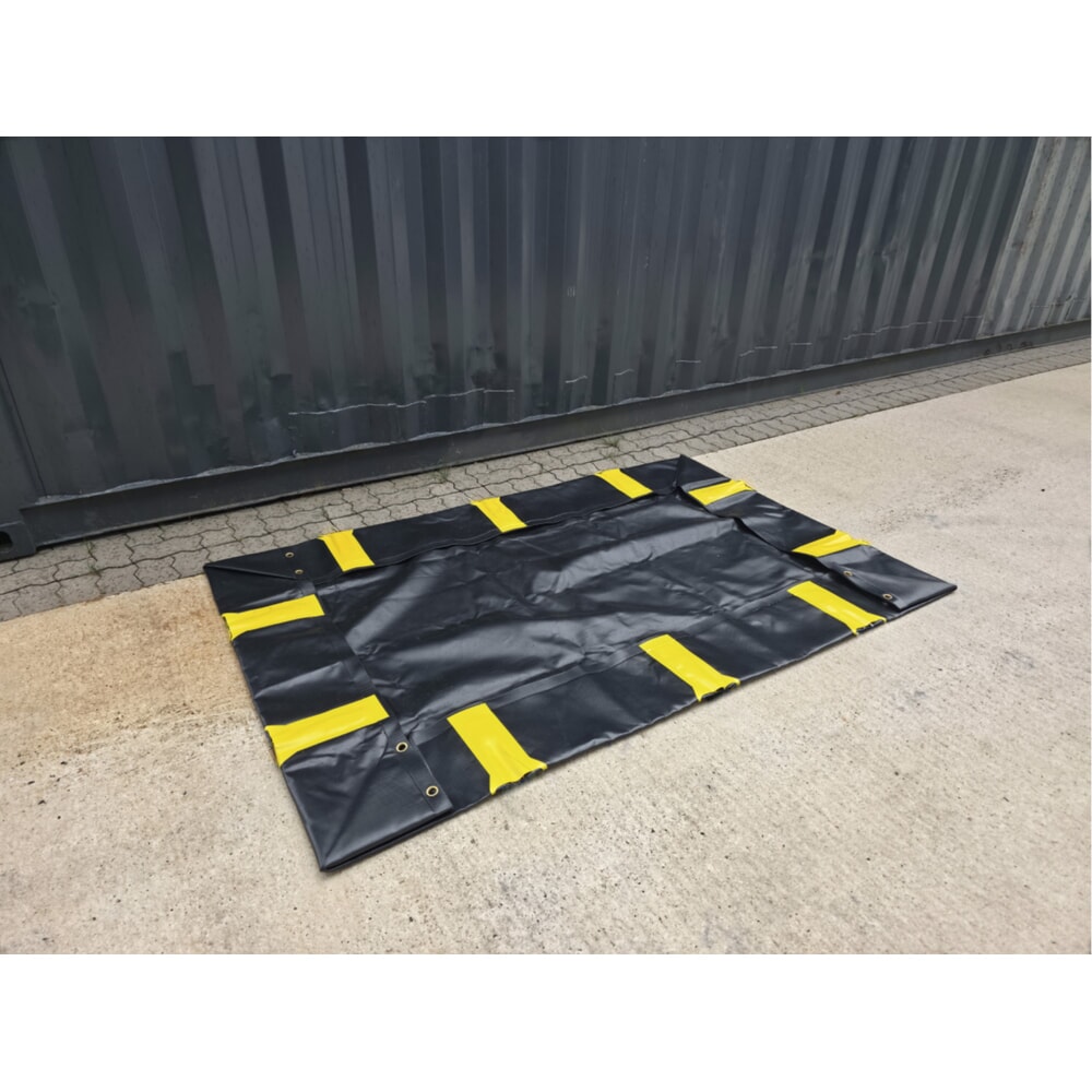 N° de l'image du produit 2 : Bac de rétention Ultra pliable Steinbock® en PVC, H x l x P 305 x 6 100 x 6 100 mm, Contenance 11 318 l