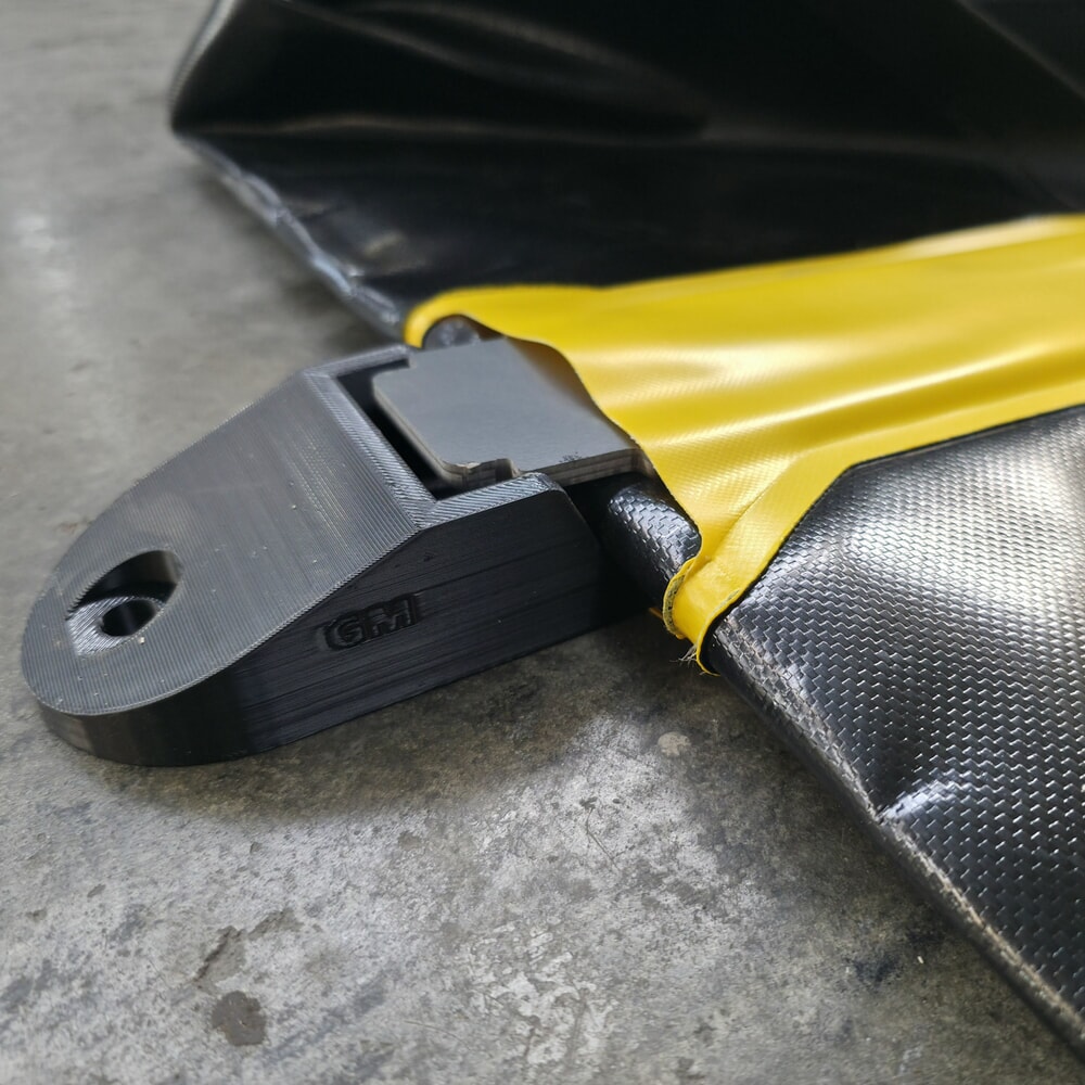 N° de l'image du produit 4 : Bac de rétention Ultra pliable Steinbock® en PVC, H x l x P 305 x 6 100 x 6 100 mm, Contenance 11 318 l