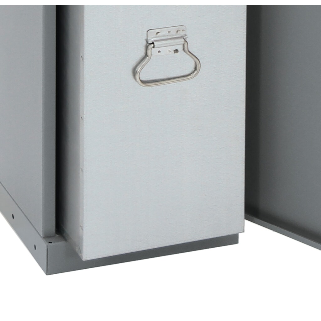 Collecteur de déchets stumpf®, 1x 70 litres, couvercle jaune N° de l'image du produit 2 : Collecteur de déchets stumpf®, 1x 70 litres, couvercle jaune
