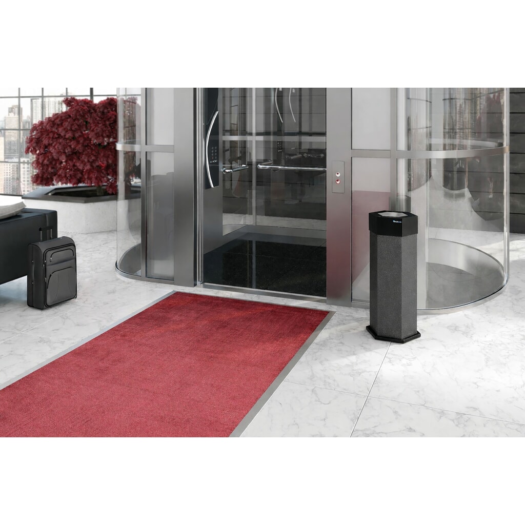 Armoire à portes battantes mobile d’atelier stumpf® avec bureau + 1 tiroir + 2 bacs, gris N° de l'image du produit 3 : Armoire à portes battantes mobile d’atelier stumpf® avec bureau + 1 tiroir + 2 bacs, gris