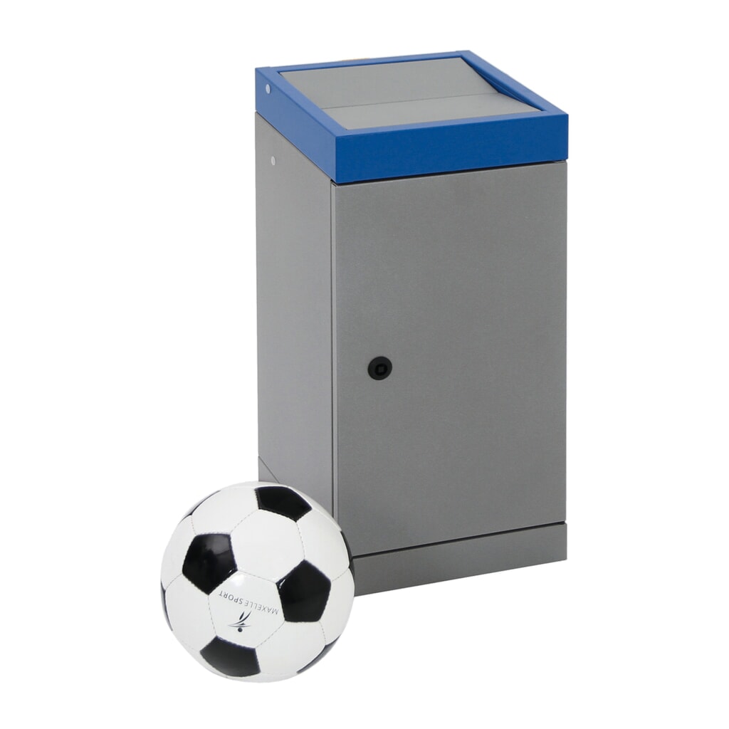 Collecteur de déchets stumpf®, 1x 70 litres, couvercle bleu N° de l'image du produit 5 : Collecteur de déchets stumpf®, 1x 70 litres, couvercle bleu