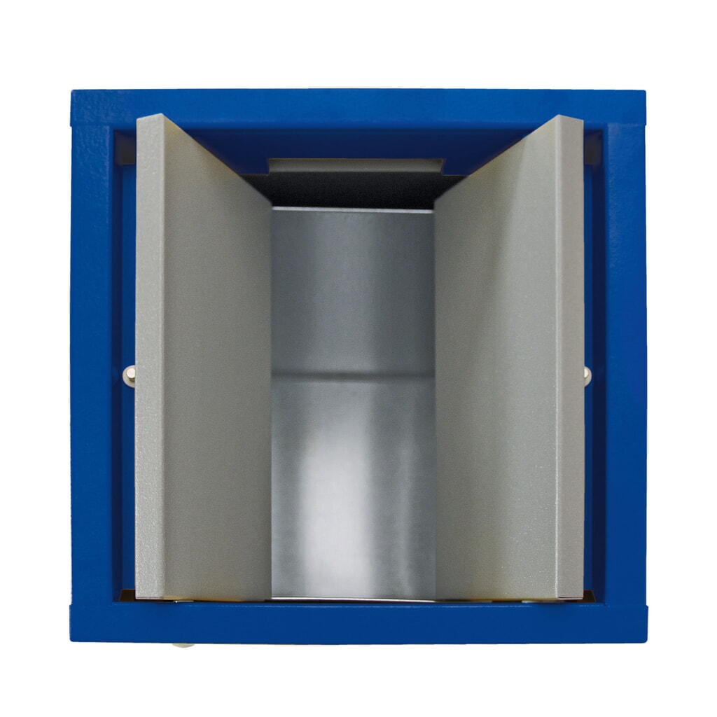 N° de l'image du produit 7 : Collecteur de déchets stumpf®, 1x 70 litres, couvercle bleu