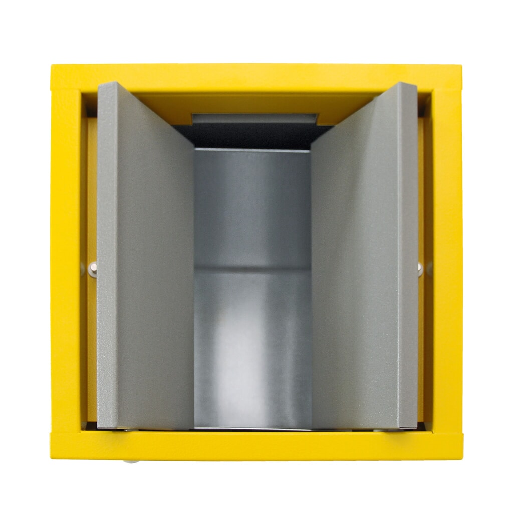 Collecteur de déchets stumpf®, 1x 70 litres, couvercle jaune N° de l'image du produit 7 : Collecteur de déchets stumpf®, 1x 70 litres, couvercle jaune