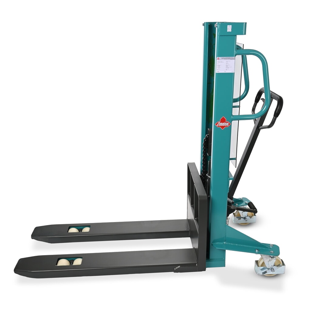 N° de l'image du produit 2 : Chariot élévateur hydraulique Ameise® PSM 1.0 avec monomât, hauteur d’élévation 1 000 mm, capacité de charge 1 000 kg