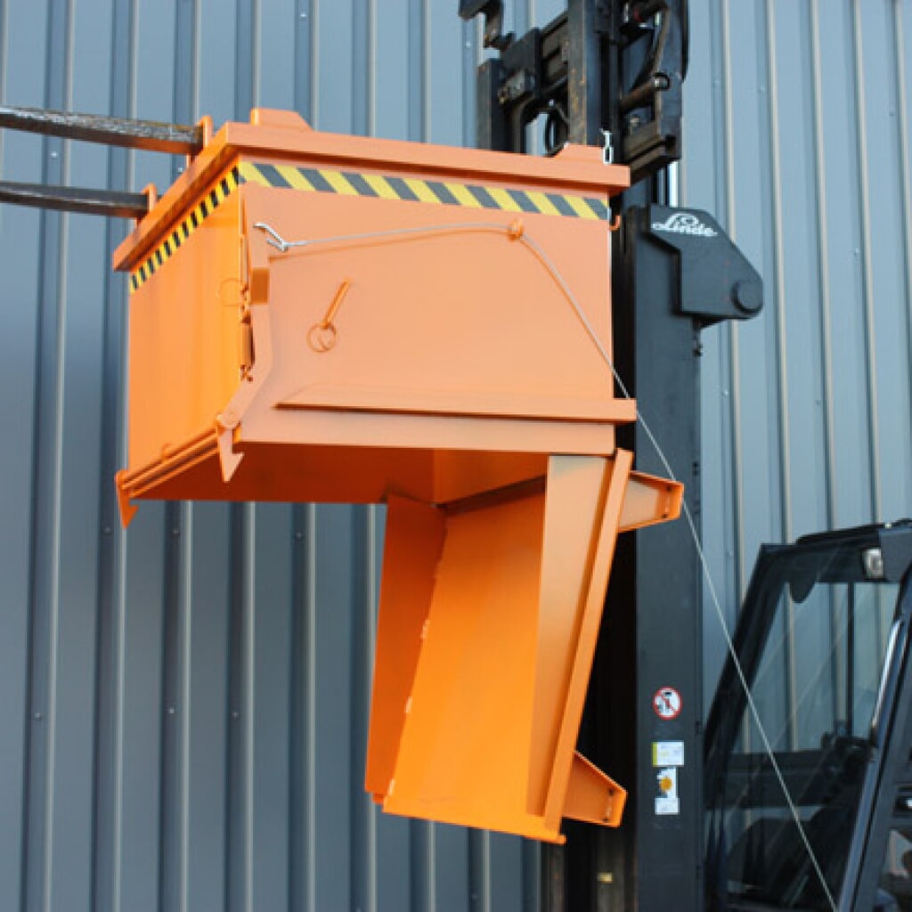 Conteneur inférieur pliable avec câble de traction, volume 1 m³, bleu gentiane N° de l'image du produit 4 : Conteneur inférieur pliable avec câble de traction, volume 1 m³, bleu gentiane