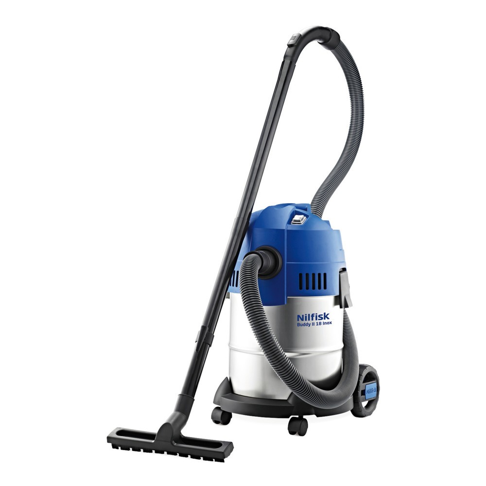 Numéro de l'image du produit 1: Aspirateur de bureau Nilfisk® Buddy II 18 inox, 1 200 W, 18 l