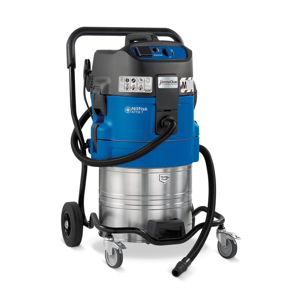 Aspirateur de sécurité Nilfisk® ATTIX 761-2M XC, eau et poussières? 1 500 W, 70 l, classe de poussières M Illustration du produit: Aspirateur de sécurité Nilfisk® ATTIX 761-2M XC, eau et poussières? 1 500 W, 70 l, classe de poussières M