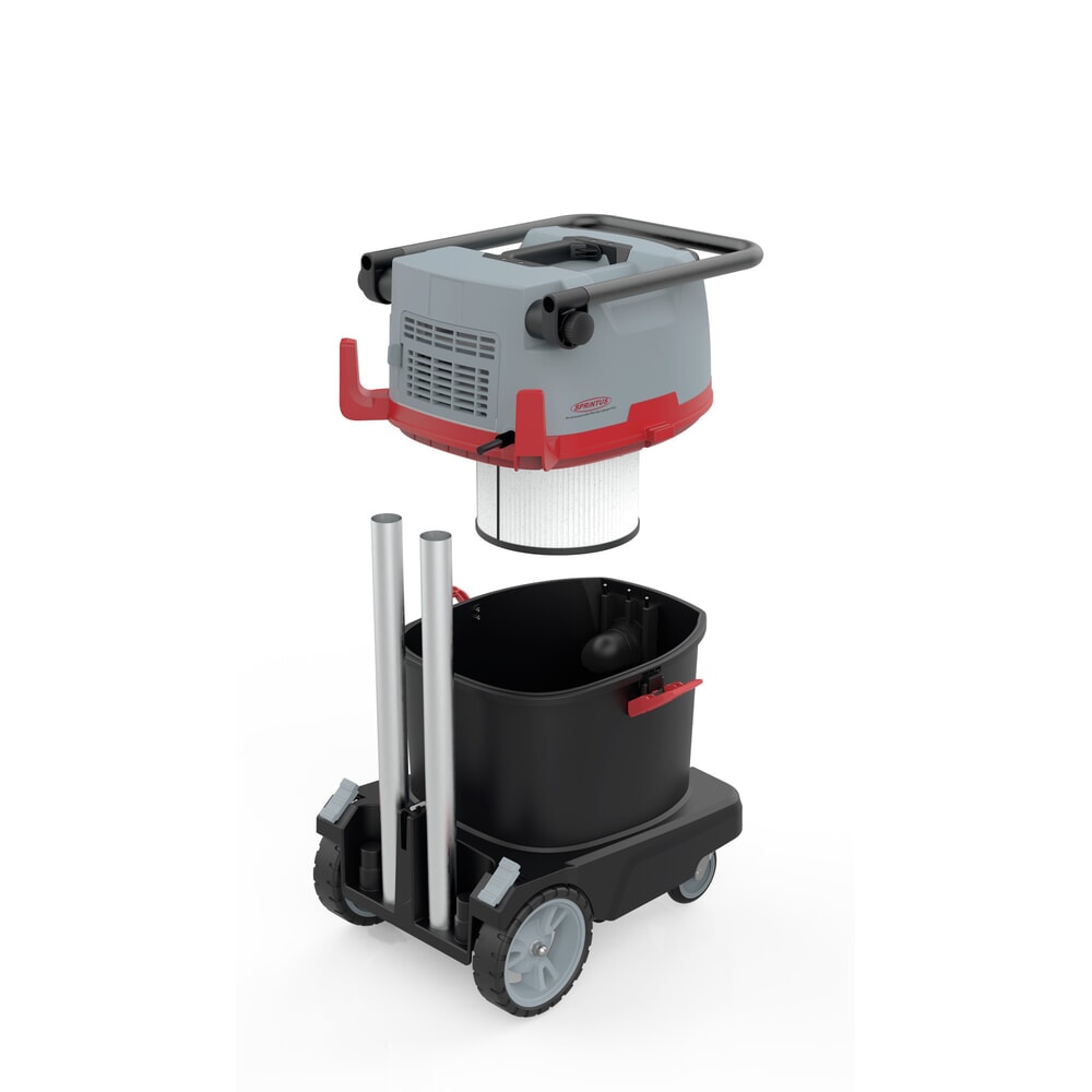 Aspirateur de sécurité SPRiNTUS CraftiX, 1 200 W, conteneur 35 l, classe de poussière L N° de l'image du produit 2 : Aspirateur de sécurité SPRiNTUS CraftiX, 1 200 W, conteneur 35 l, classe de poussière L