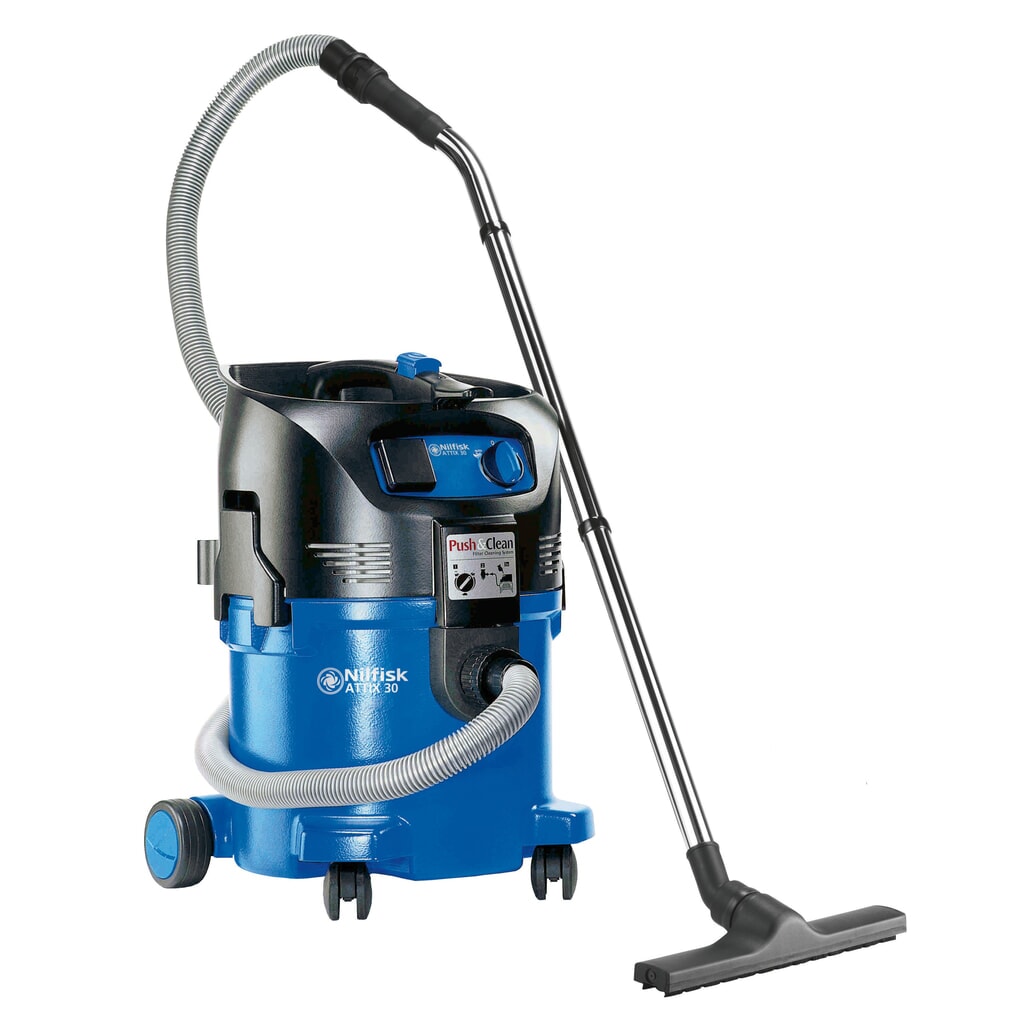 Aspirateur industriel eau/poussière Nilfisk® ATTIX 30-11 PC, 1 500 W, 30 l prise électrique incluse Illustration du produit: Aspirateur industriel eau/poussière Nilfisk® ATTIX 30-11 PC, 1 500 W, 30 l prise électrique incluse