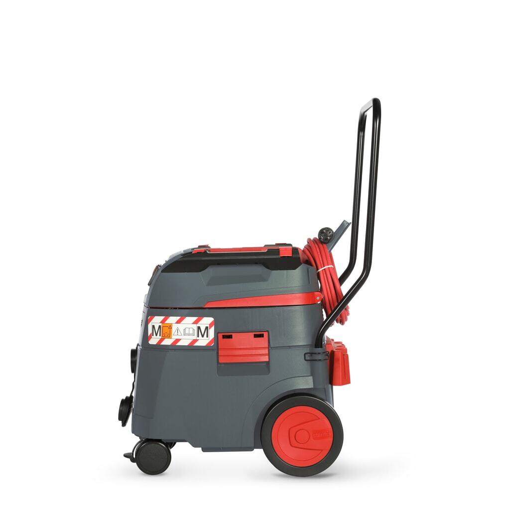N° de l'image du produit 2 : Aspirateur industriel starmix iPulse, classe de poussières M, châssis mobile basculant, 1 600 W, 35 l