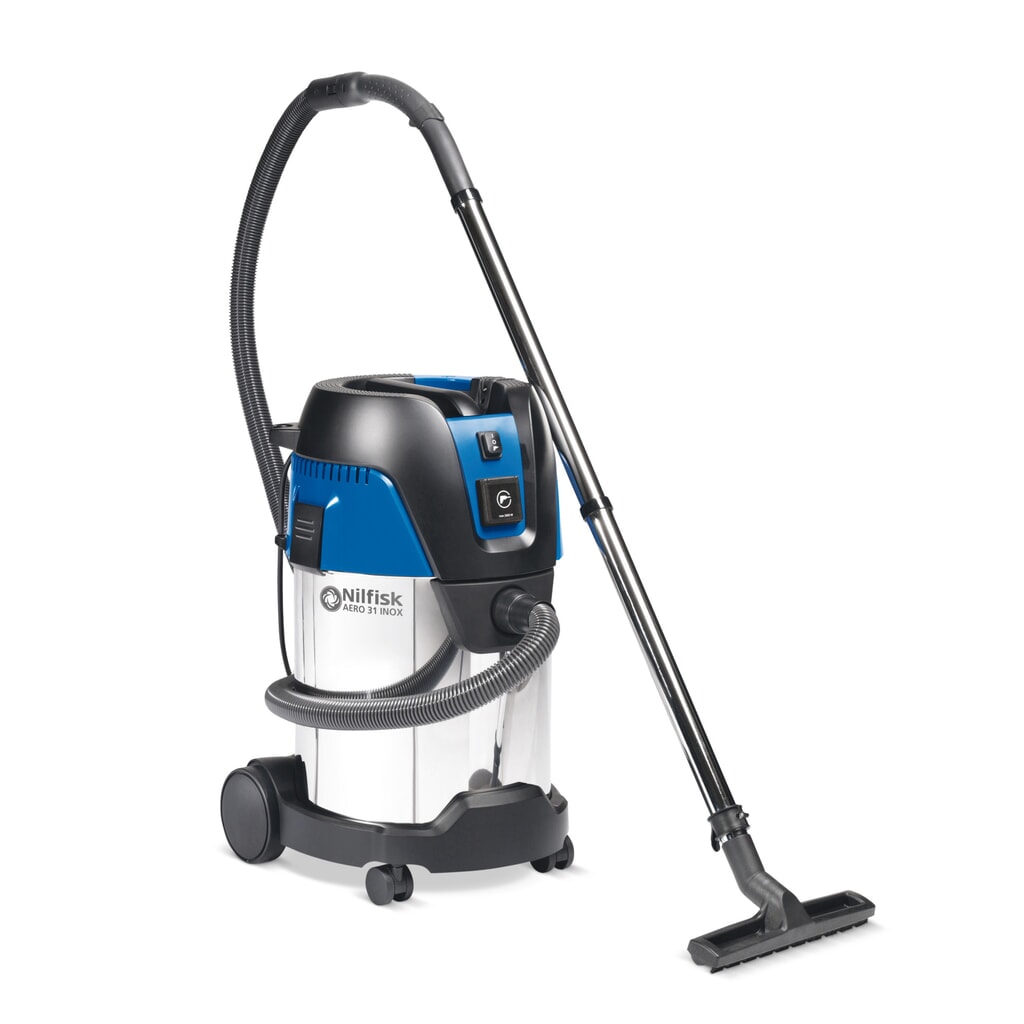 Illustration du produit: Aspirateur eau/poussière Nilfisk® AERO 31-21 PC INOX, eau + poussière, 1 250 W, 30 l