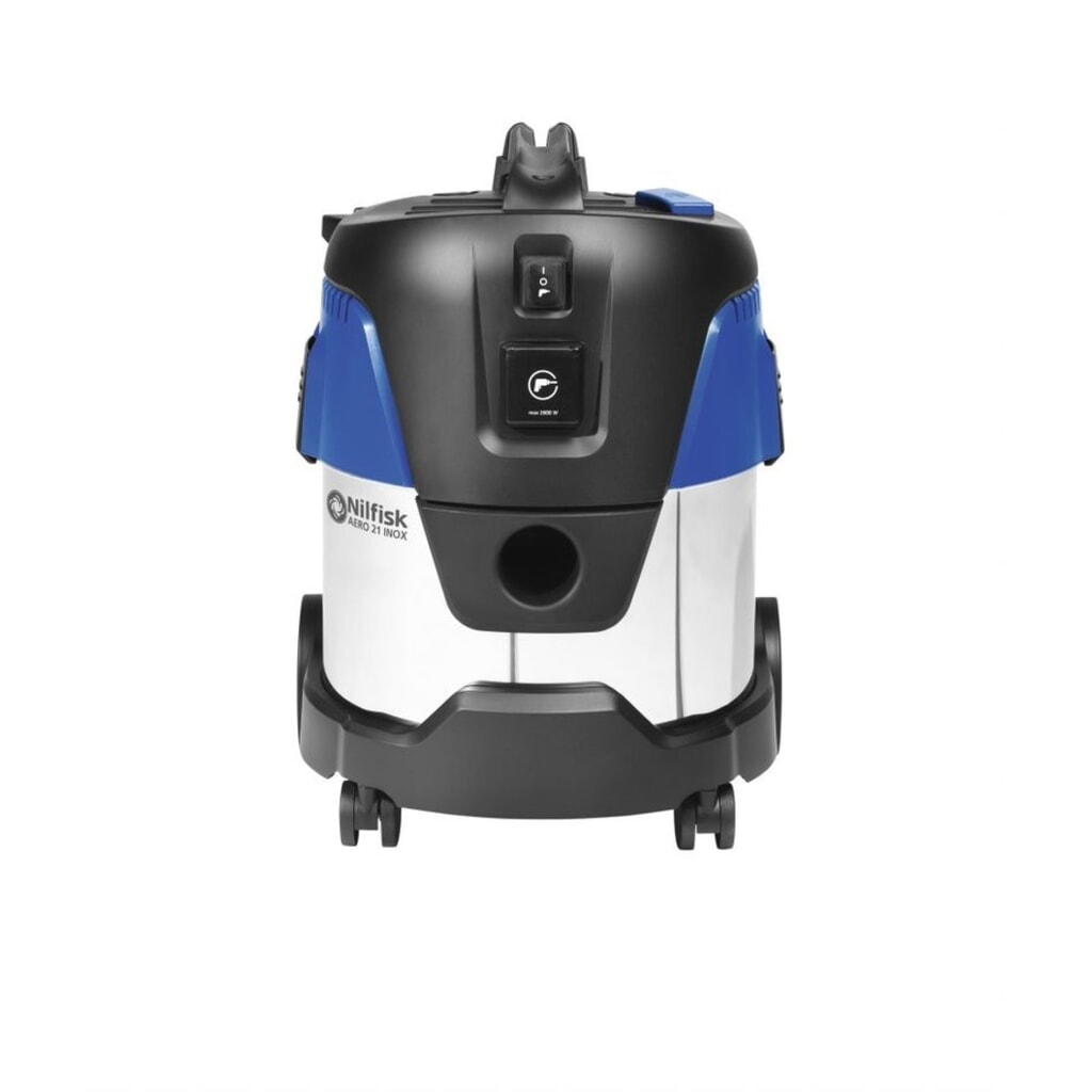 N° de l'image du produit 4 : Aspirateur eau/poussière Nilfisk® AERO 21-21 PC INOX + prise d’appareils, 1 250 W, 20 l
