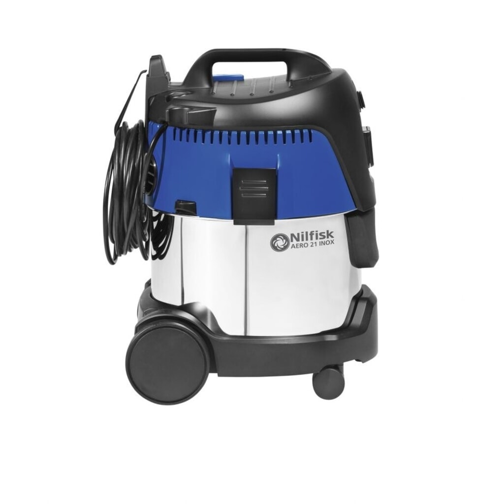 Aspirateur eau/poussière Nilfisk® AERO 21-21 PC INOX + prise d’appareils, 1 250 W, 20 l N° de l'image du produit 5 : Aspirateur eau/poussière Nilfisk® AERO 21-21 PC INOX + prise d’appareils, 1 250 W, 20 l